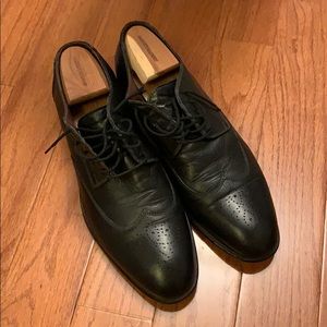 Johnston & Murphy black dress shoes